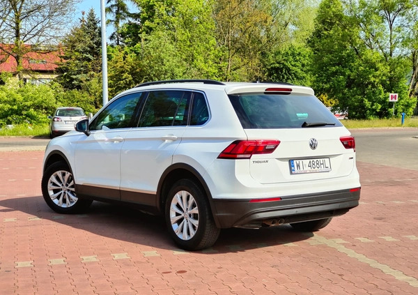 Volkswagen Tiguan cena 77500 przebieg: 220000, rok produkcji 2018 z Zabrze małe 154